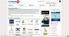 Desktop Screenshot of cyprusonlineshops.com