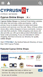 Mobile Screenshot of cyprusonlineshops.com